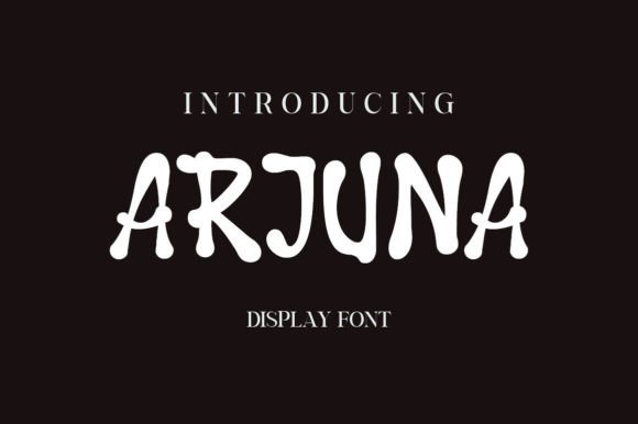 Arjuna: A Modern Display Font for Sleek Digital Branding