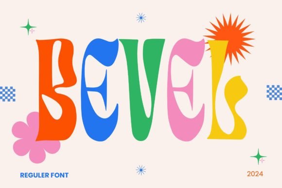 Bevel: The Playful Display Font for Handmade Brands