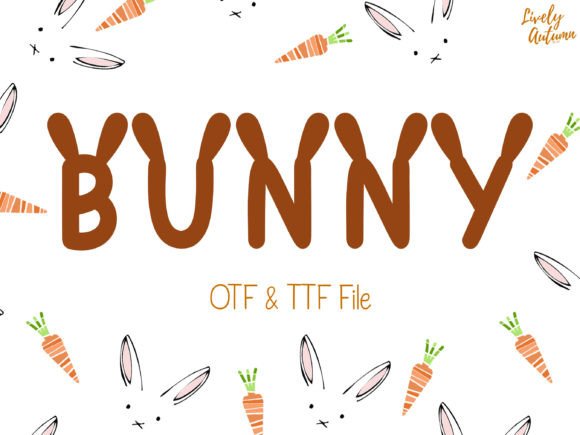 Bunny Ear: The Playful Display Font for Fun Campaigns
