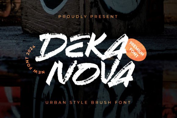 Dekanova: The Stylish Display Font for Modern Campaigns