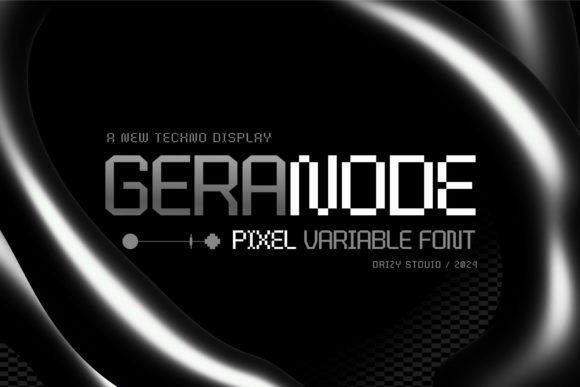 Geranode: The Ultimate Display Pixel Font for Handmade Brands