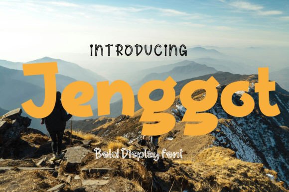 Jenggot: The Ultimate Bold Display Font for Creative Projects