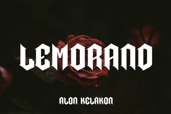 Lemorand: The Premium Display Font for Handmade Creators