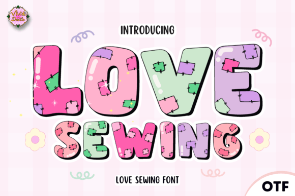 Love Sewing: A Versatile Display Typeface for Editorial Design