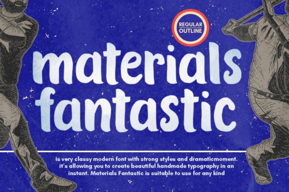 Materials Fantastic: A Creative Typeface for Editorial Design