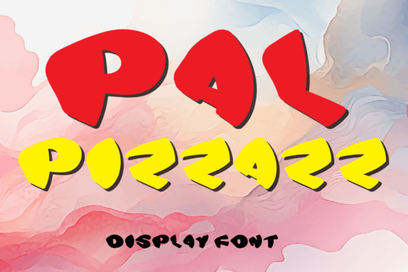 Pal Pizzazz: The Vibrant Display Typeface for Creative Makers