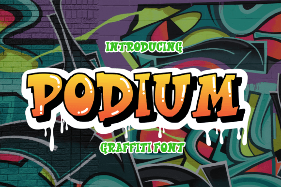 Podium: The Ultimate Display Font for Creative Product Design