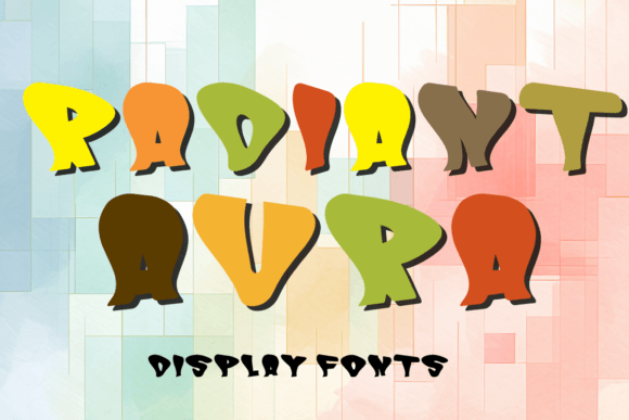 Radiant Aura: The Elegant Display Font for Editorial Design