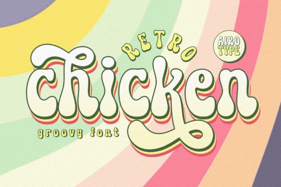 Retro Chicken: The Vintage Typeface for Bold Campaigns
