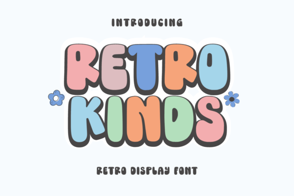 Retro Kinds: The Ultimate Retro Display Font