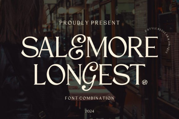 Salemore Longest: The Premium Display Typeface for Elegant Branding