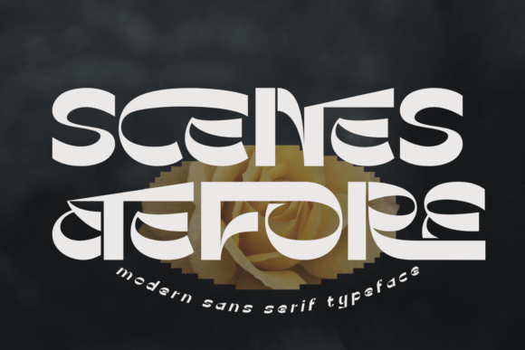 Scenes Before: The Art Nouveau Display Font for Bold Branding