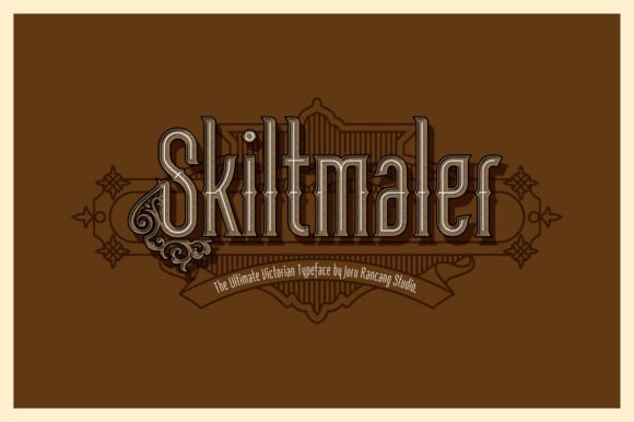 Skiltmaler: The Victorian Display Typeface for Makers