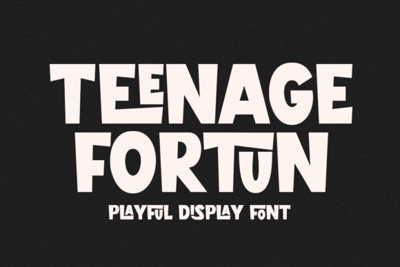 Teenage Fortun: The Modern Display Font for Bold Branding