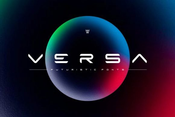 Versa: The Futuristic Display Font for Modern Branding