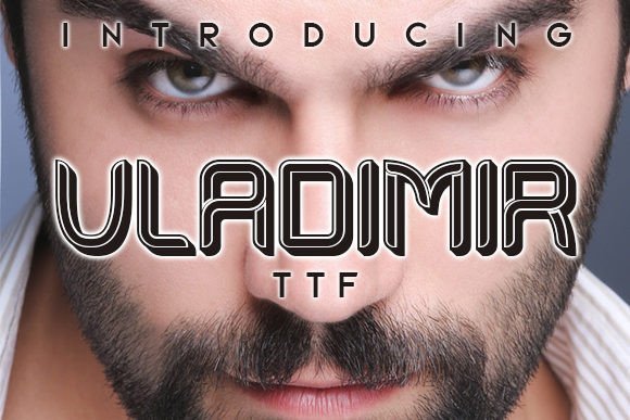 Vladimir: The 3D Display Typeface for High-Impact Campaigns