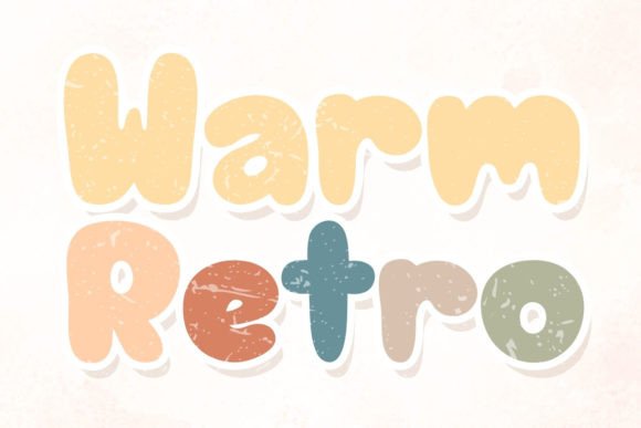 Warm Retro: A Vintage Display Font for Modern Branding