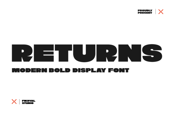 Why Returns Is the Ultimate Display Font for Editorial Design