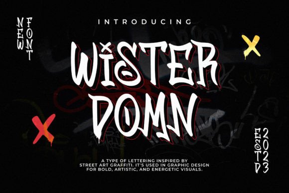 Wister Domn: The Edgy Display Typeface for Urban Campaigns