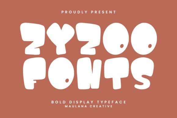 Zyzoo: The Bold Display Font for Joyful Crafts and Products